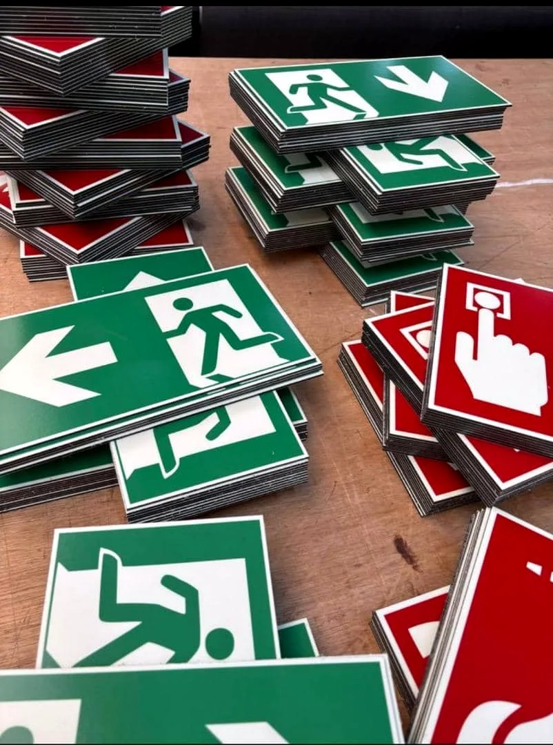 Safety Signage by Colora Studio